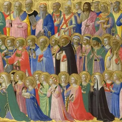 Les Bienheureux - Fra Angelico (15è siècle)