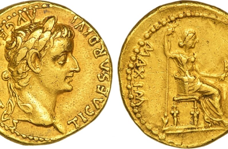 Monnaie de l’empereur Tibère