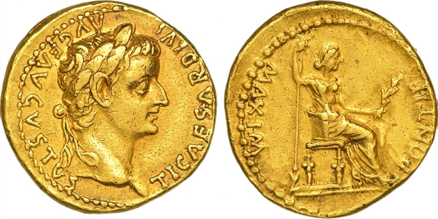 Monnaie de l’empereur Tibère